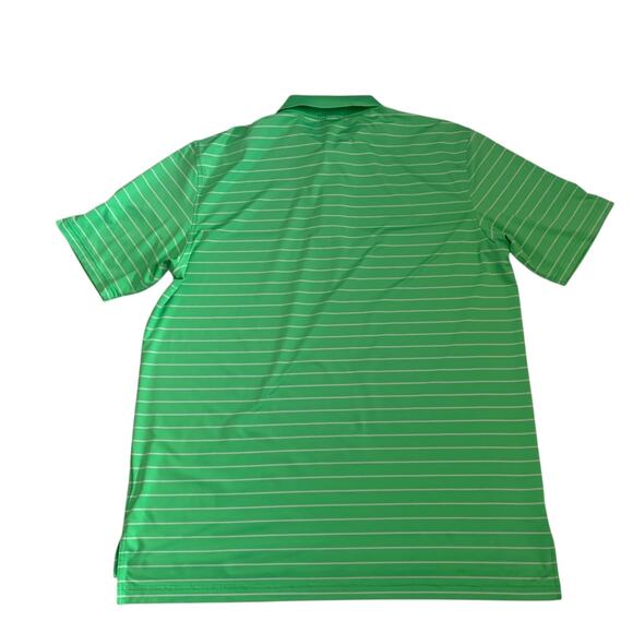 Peter Millar Men's Sz L Summer Comfort Short Sleeve Striped 1945 Logo Polo Shirt - Picture 14 of 14